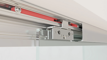 VIENNA - Anodized aluminium sliding door track by GH ITALY - view 3